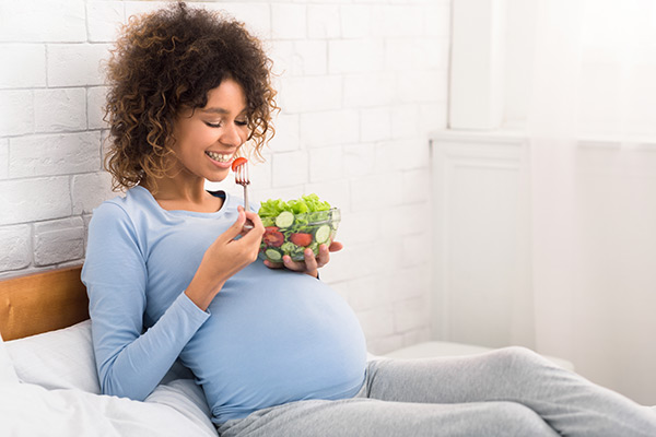 Comida saludable durante el embarazo